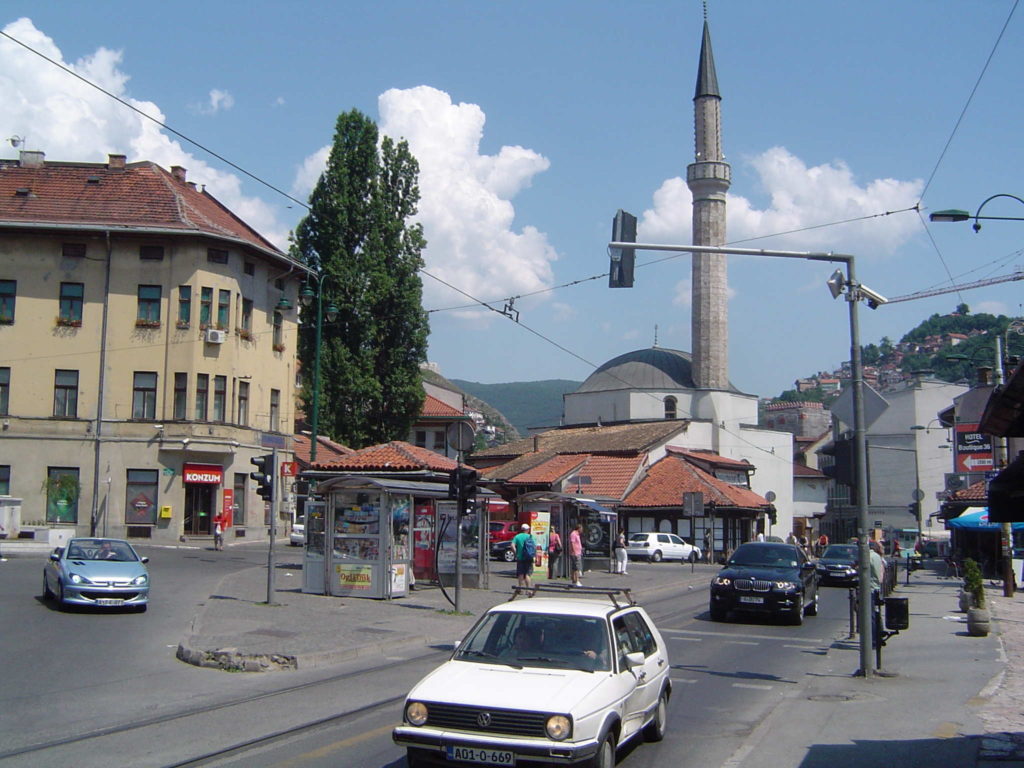 Sarajewo - centrum miasta