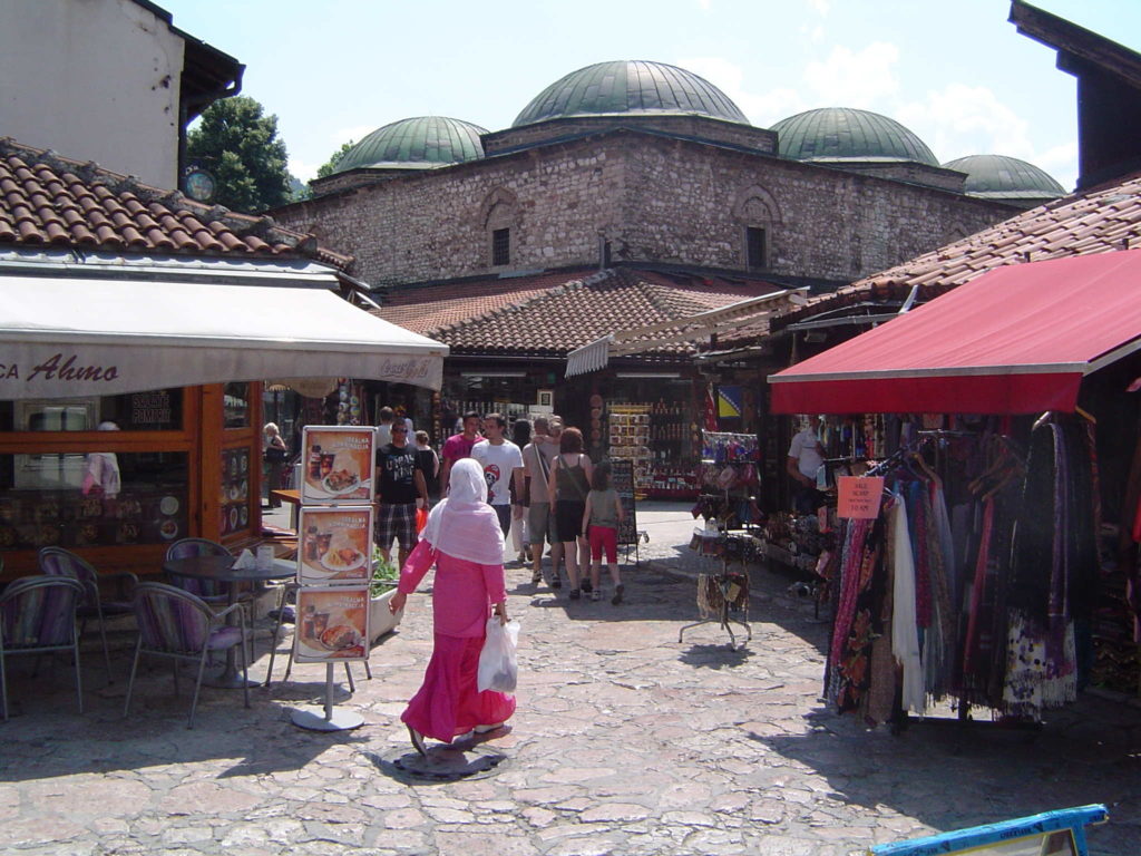 Sarajewo - meczety i targowiska