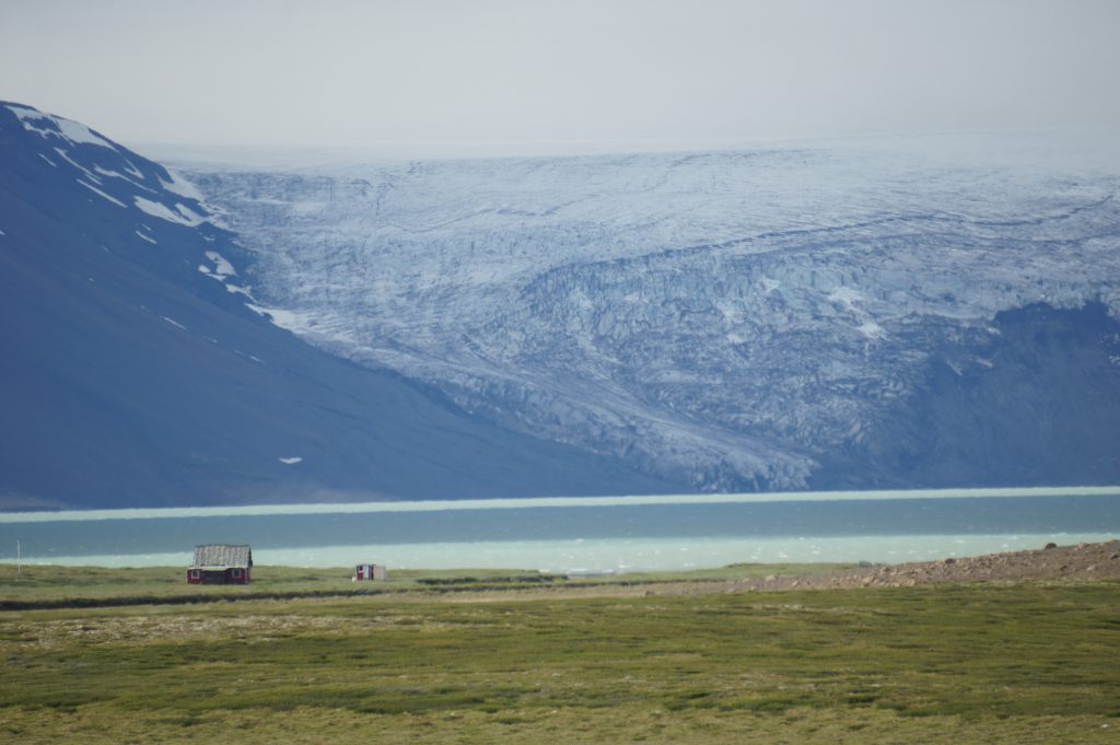 lodowiec na Islandii