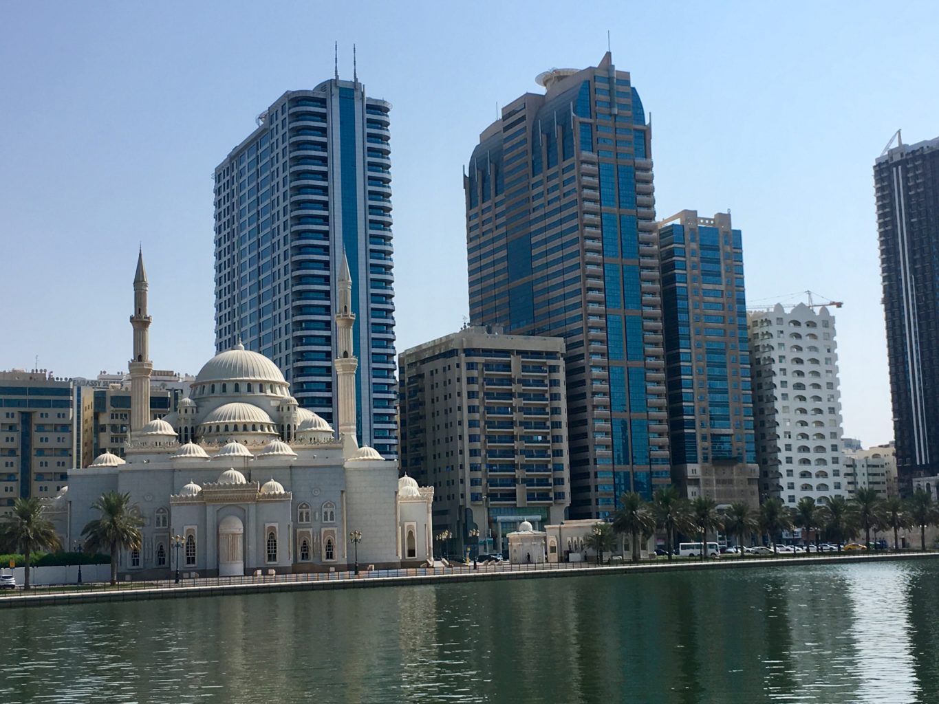 Panorama miasta Sharjah