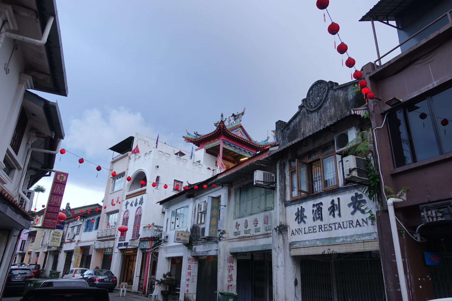 Chinatown w borneańskim Kuching