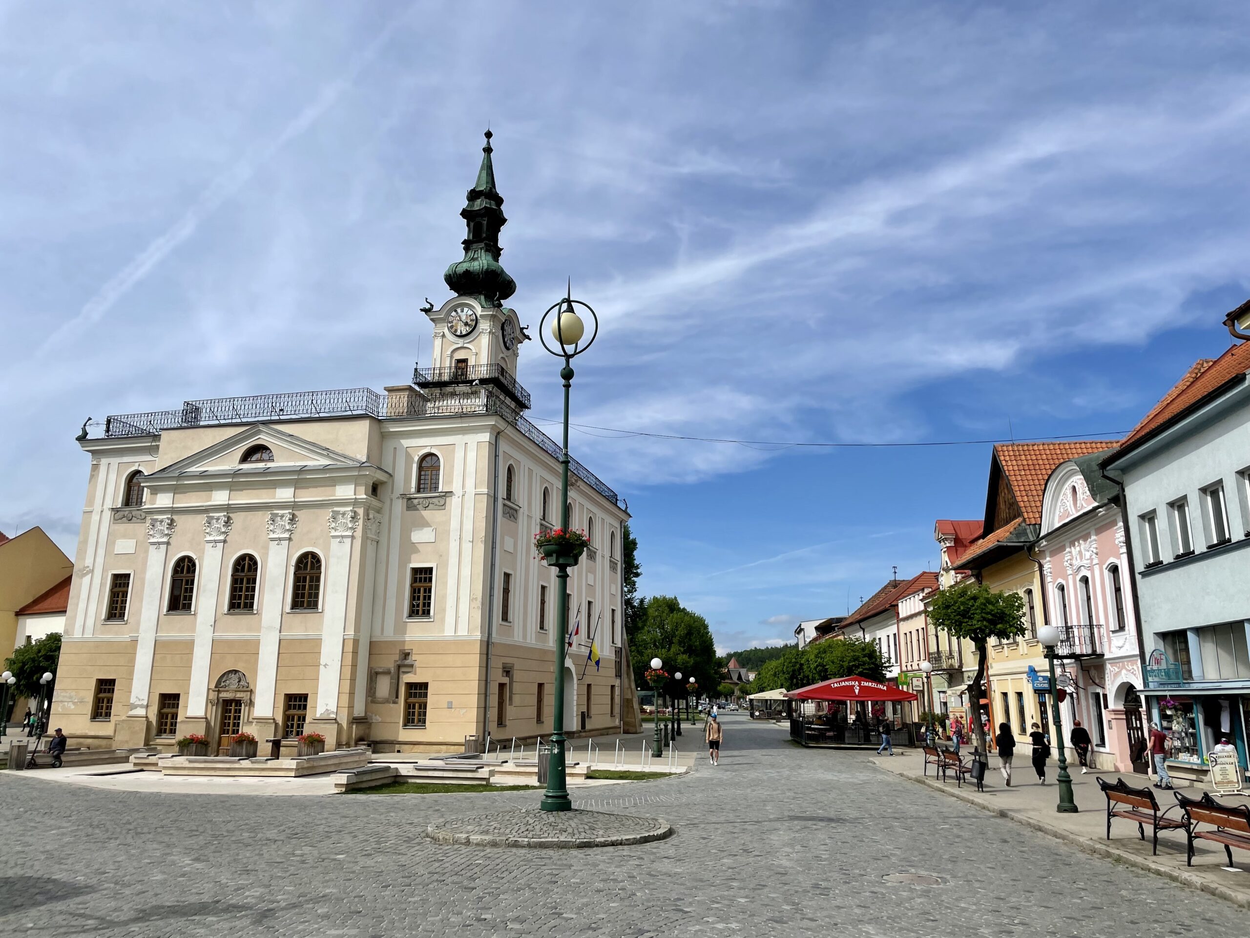 Stara część miasta Kieżmark
