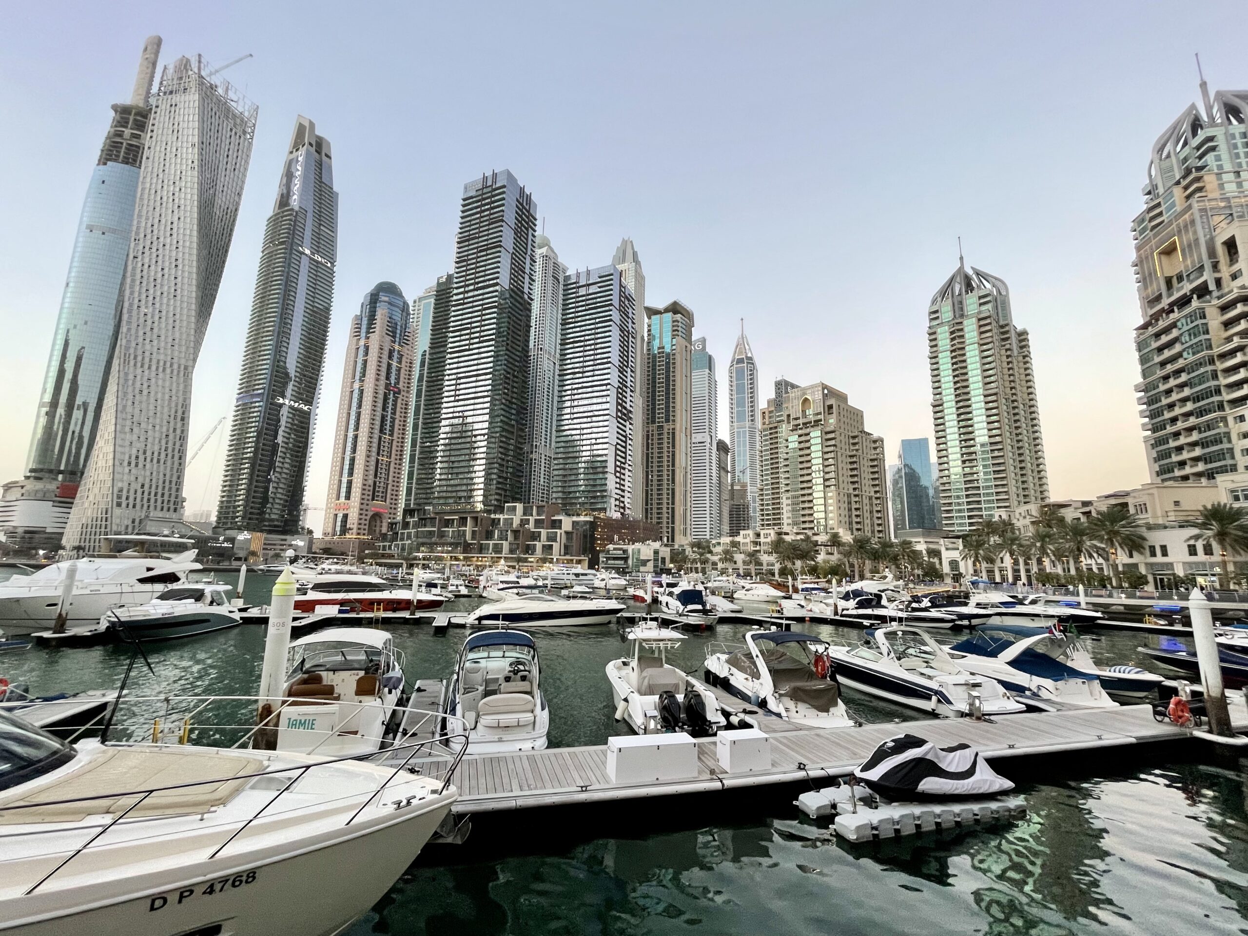 Marina w Dubaju jest kwintesencją rozmachu tego emiratu
