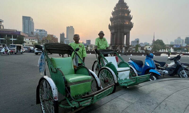 Cyclo w Phnom Penh