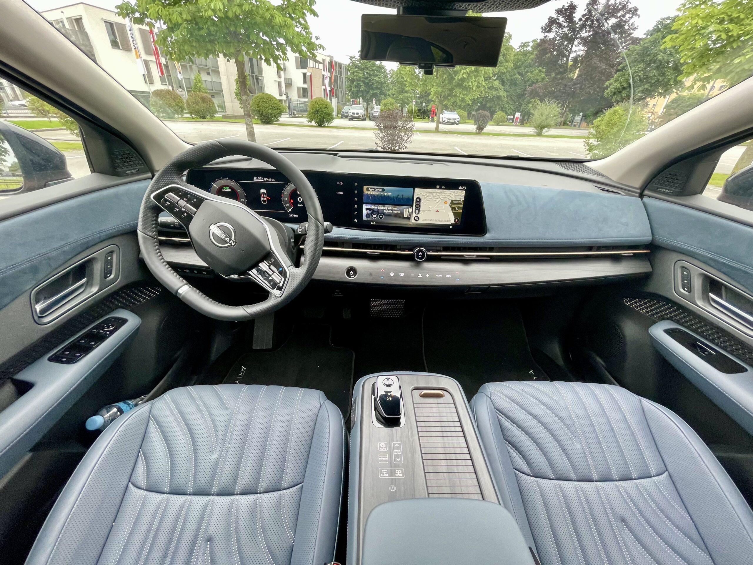 Nissan ARIYA to bardzo przestronne auto