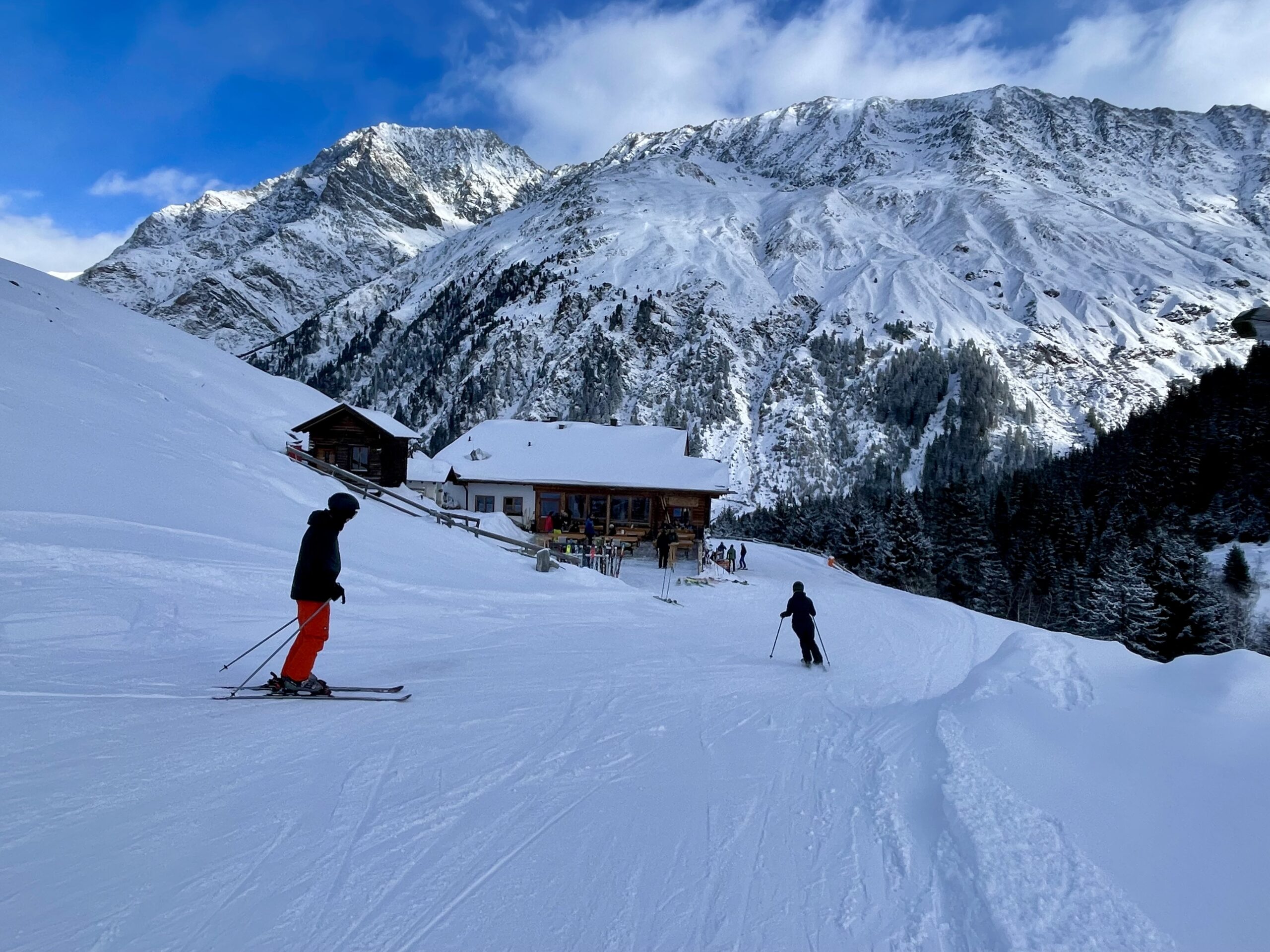 Łącznik między ośrodkiem Rifflsee a lodowcem Pitztal
