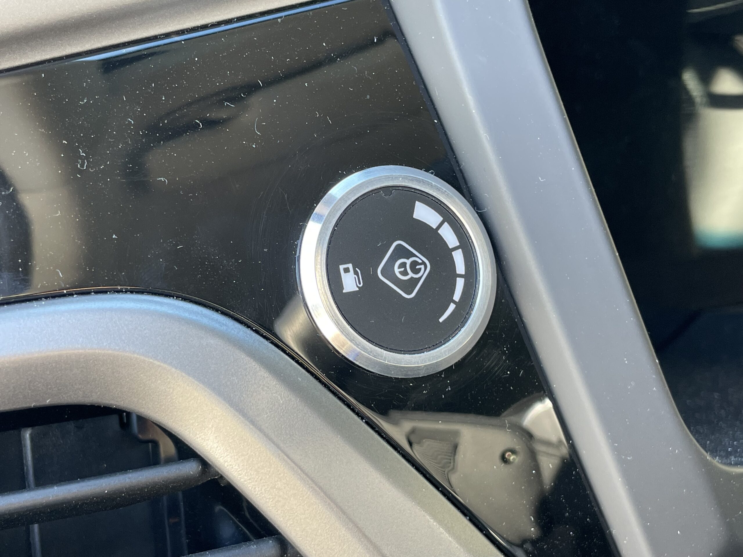 Wskaźnik poziomo gazu LPG w KGM Korando