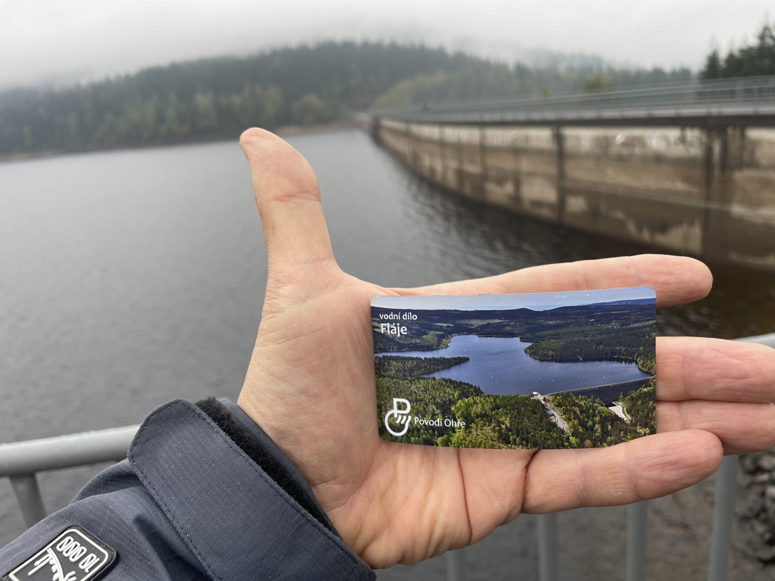 Sztuczny zalew Fláje to popularne miejsce rekreacyjne