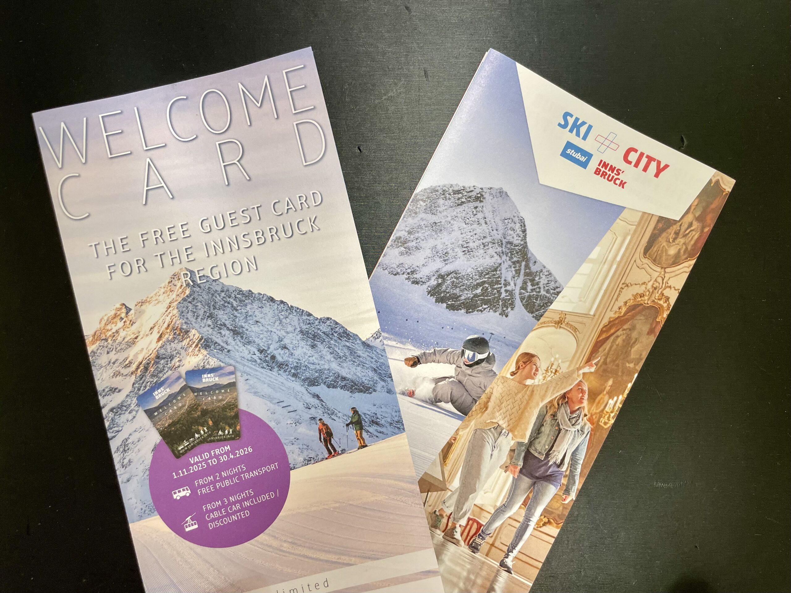 Karta „Ski plus City Pass Stubai Innsbruck” zapewnia dostęp do 12 kurortów narciarskich i 23 atrakcji miejskich